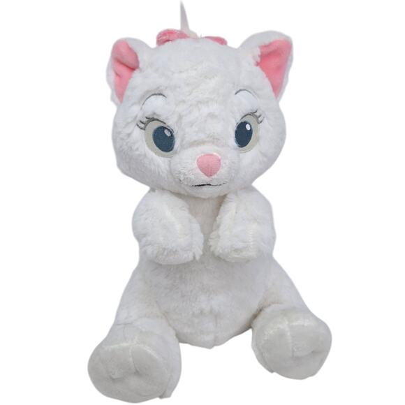 Disney Other - Disney Parks Marie Aristocats Cat Kitten Turkish Angora Stuffed Animal Plush 10"